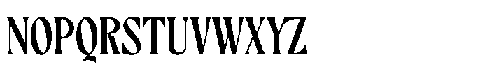 Agnofy Rusting Regular Font UPPERCASE