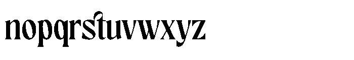 Agnofy Rusting Regular Font LOWERCASE