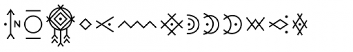 Agnostic Font Symbol Font LOWERCASE