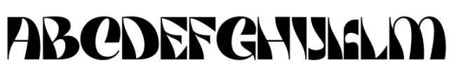 Agoesa Display Font UPPERCASE