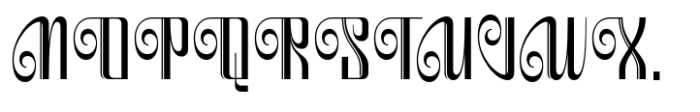 Agolia Font UPPERCASE