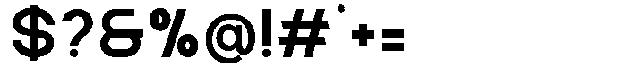 Agootack Font OTHER CHARS