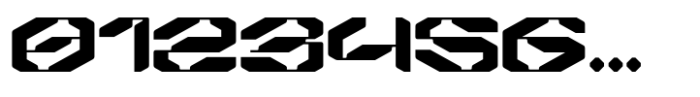 Agor Techno Italic Font OTHER CHARS
