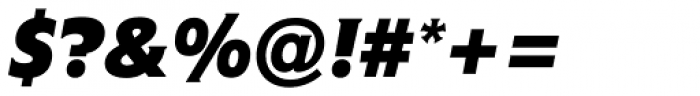 Agora BQ Bold Italic Font OTHER CHARS