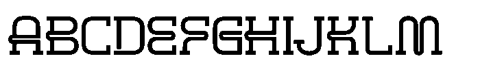 Agostia Font UPPERCASE