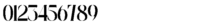 Agremail Modern Regular Font OTHER CHARS