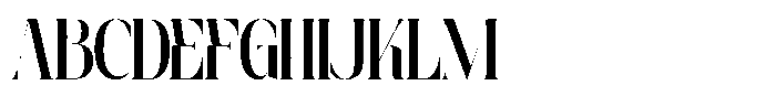 Agremail Modern Regular Font UPPERCASE