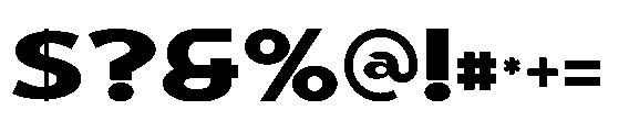 Agta Regular Font OTHER CHARS