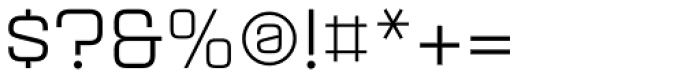 Aguda Regular Unicase Font OTHER CHARS