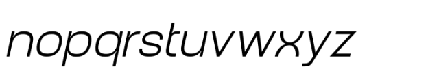Ague Extra Light Italic Font LOWERCASE