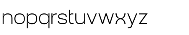 Ague Thin Font LOWERCASE