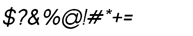 Ague Variable Variable Italic Font OTHER CHARS