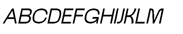 Ague Variable Variable Italic Font UPPERCASE