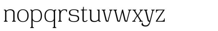 Agumony Extra Light Font LOWERCASE
