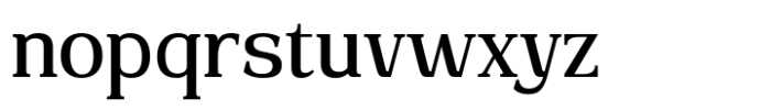 Agumony Medium Font LOWERCASE
