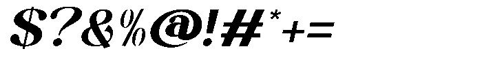 Agung Font OTHER CHARS