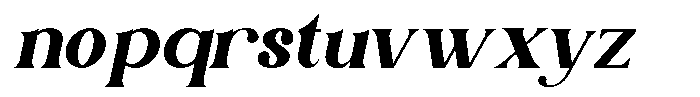 Agung Font LOWERCASE