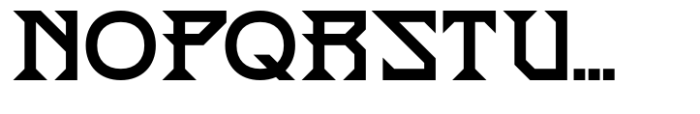 Agustonica Bold Font UPPERCASE