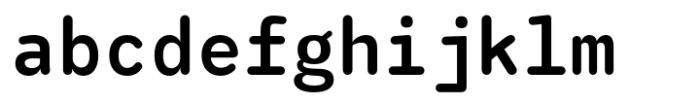 Agyx Mono Rounded Semibold FONT