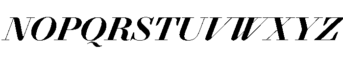 Agatha BlackContrastIta Eab00486 Font UPPERCASE