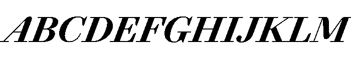 Agatha BlackItalic 28003c7e Font UPPERCASE