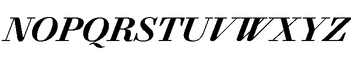 Agatha BlackItalic 28003c7e Font UPPERCASE