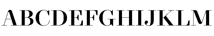Agatha BoldContrast Bb532517 Font UPPERCASE