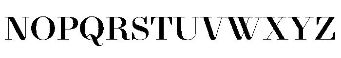 Agatha BoldContrast Bb532517 Font UPPERCASE