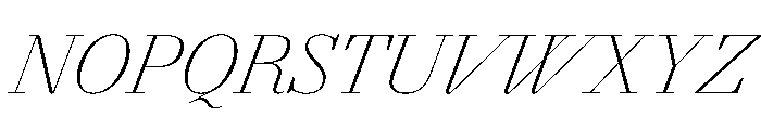 Agatha CnThContrastIt 71961fd6 Font UPPERCASE