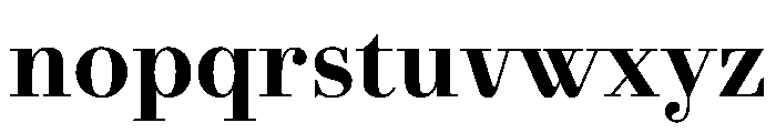 Agatha CondExtBd Dbaaa26b Font LOWERCASE