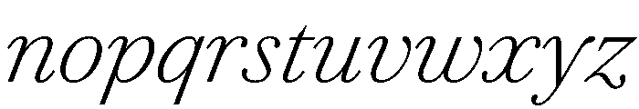 Agatha CondExtLtIta 0888f9ef Font LOWERCASE