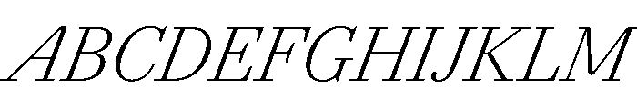 Agatha CondExtLtIta F8fad108 Font UPPERCASE
