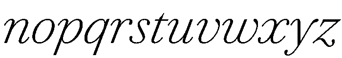 Agatha CondExtLtIta F8fad108 Font LOWERCASE