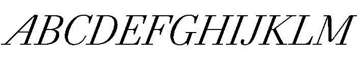 Agatha CondLightIta 18b63804 Font UPPERCASE