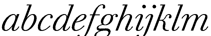Agatha CondLightIta Ce536fff FONT