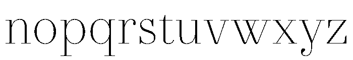 Agatha CondThinContrast 220f5346 Font LOWERCASE