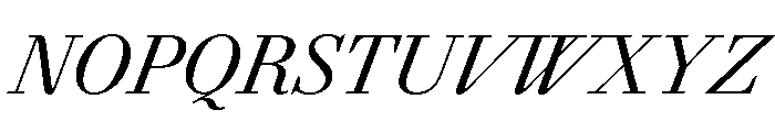 Agatha CondensedItalic A66feb3f Font UPPERCASE