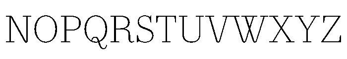 Agatha CondensedThin 659d78db Font UPPERCASE
