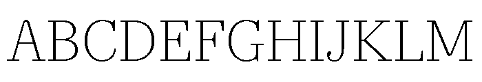 Agatha CondensedThin B476d2f2 Font UPPERCASE
