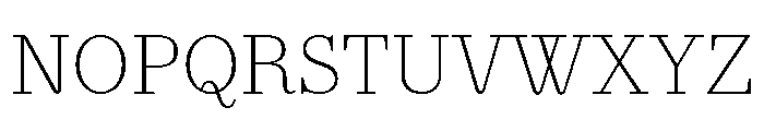 Agatha CondensedThin B476d2f2 Font UPPERCASE
