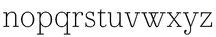 Agatha CondensedThin B476d2f2 Font LOWERCASE