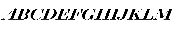 Agatha ExBlkContrastIt 225e72f9 Font UPPERCASE