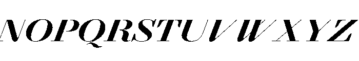 Agatha ExBlkContrastIt 225e72f9 Font UPPERCASE
