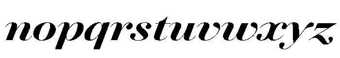 Agatha ExBlkContrastIt 225e72f9 Font LOWERCASE