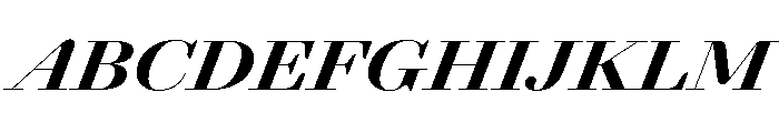 Agatha ExBlkContrastIt Aacd7355 Font UPPERCASE