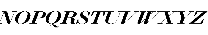 Agatha ExBlkContrastIt Aacd7355 Font UPPERCASE
