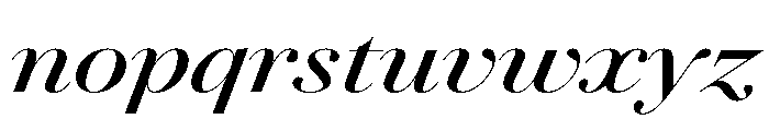 Agatha ExSmBdContrastIt 1b1a671e Font LOWERCASE