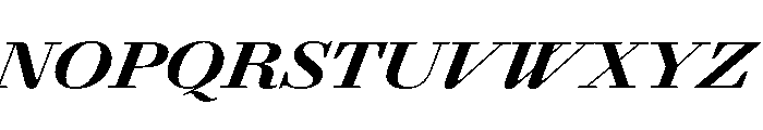 Agatha ExpBlackIta 94275819 Font UPPERCASE