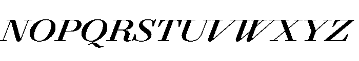 Agatha ExpBoldIta C34dad22 Font UPPERCASE