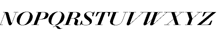 Agatha ExpExBdContrastIt 0b06f733 Font UPPERCASE